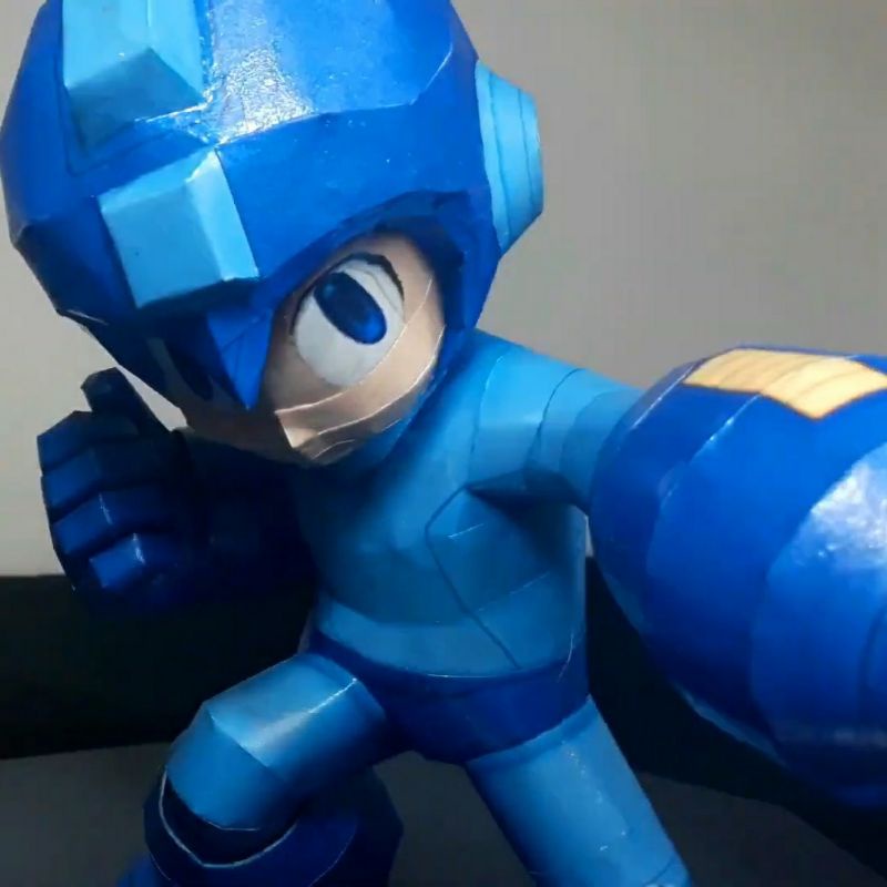 Mô hình giấy Game Megaman