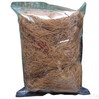 Sơ dừa sợi giá thể trồng cây và hoa kiểng, rất thích hợp cho lan, thoáng rễ giữ ẩm tốt, thể tích 2 lít - rabstore