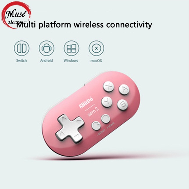 Tay Cầm Điều Khiển Chơi Game Không Dây 8bitdo Zero 2 Kết Nối Bluetooth