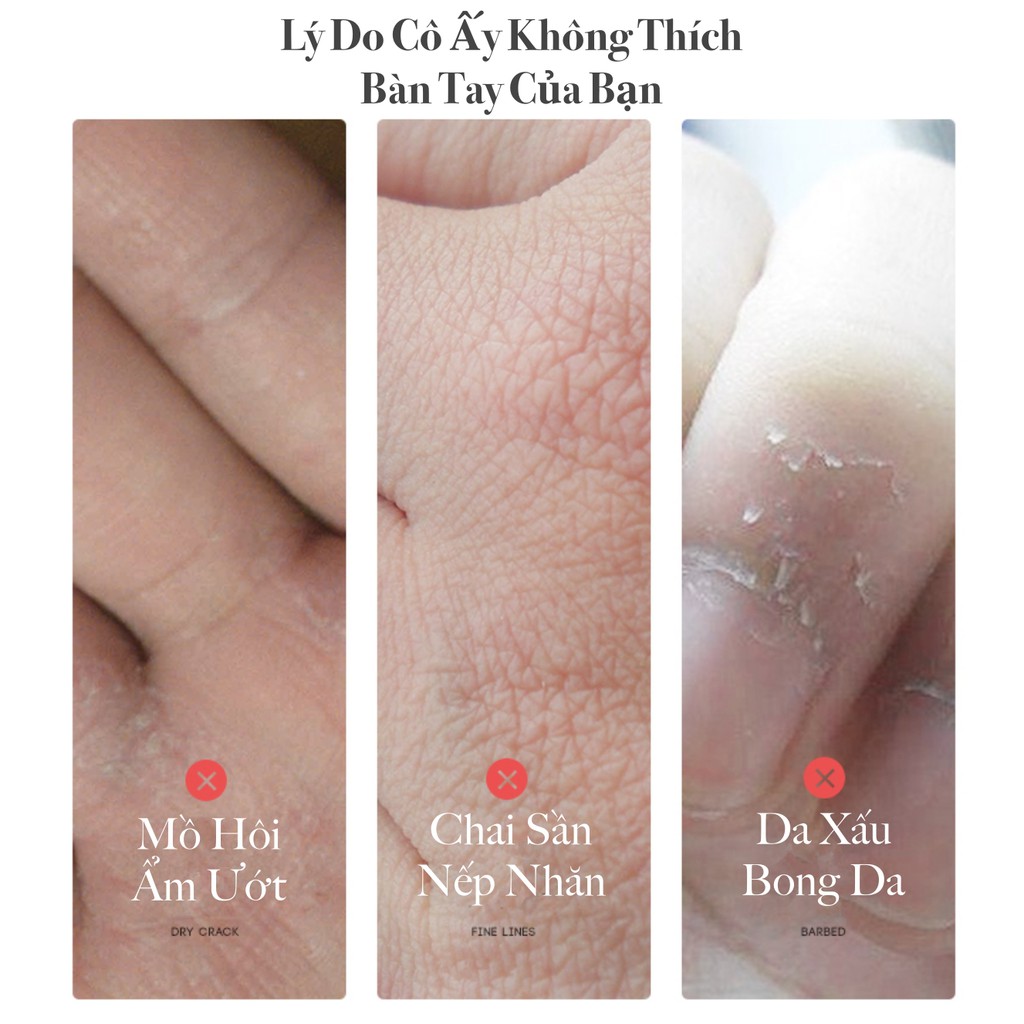 Kem Dưỡng Tay Nam &amp; Nữ BLUEMAN Chính Hãng Ngăn Ngừa Khô Da Dưỡng Ẩm 80g