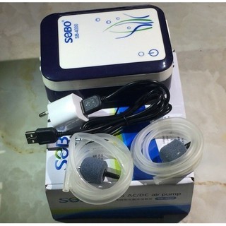 MÁY XỦI OXY TÍCH ĐIỆN CHO BỂ CÁ BS4000