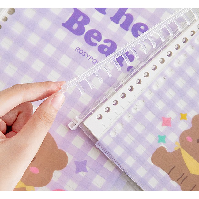Sổ bìa còng hoạt hình cute A5-B5  -StudywithNgan-cong03