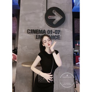 Váy body tay hến siêu sang