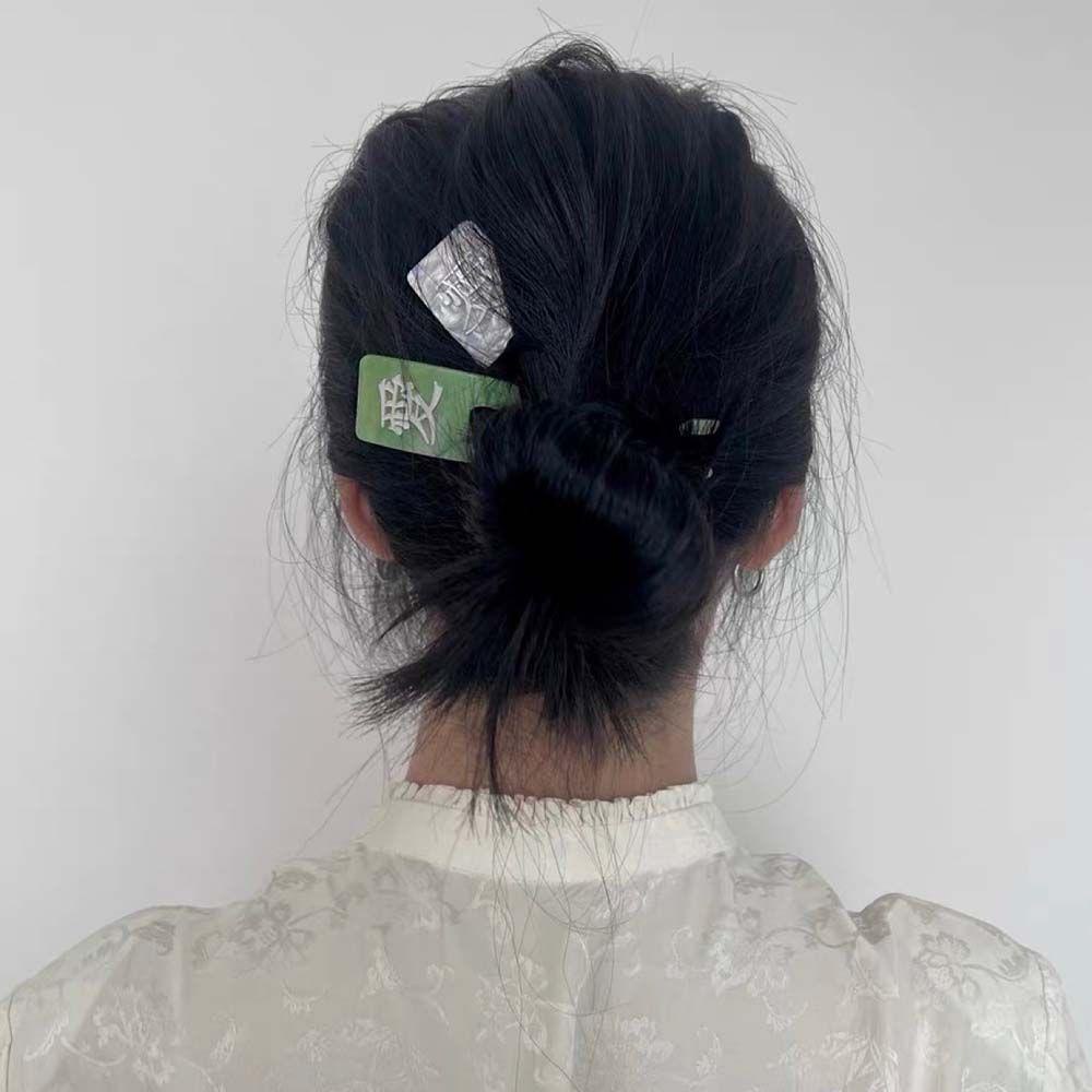 Trâm Cài Tóc Chữ U Phong Cách Hán Phục Trung Hoa Cổ Điển Cho Nữ
