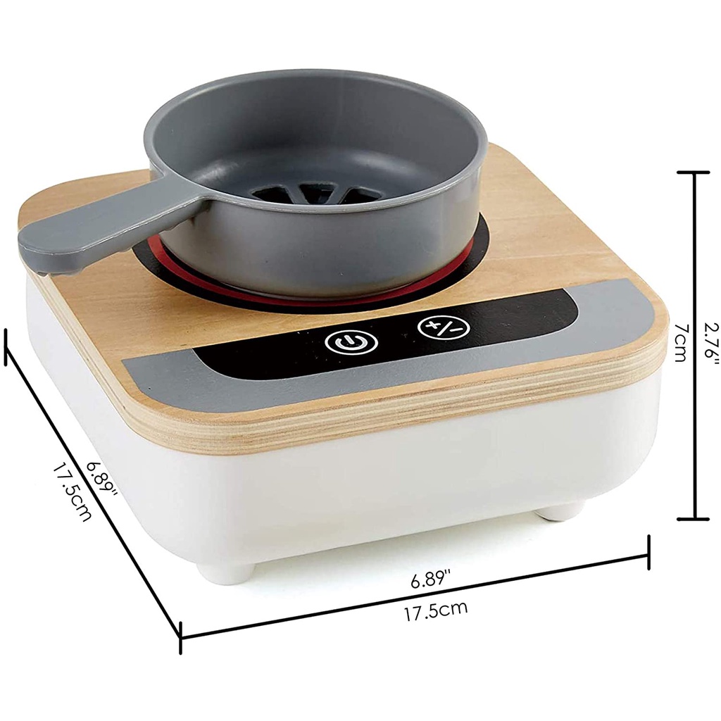 Đồ chơi gỗ chảo nấu ăn có âm thanh HAPE E3164B