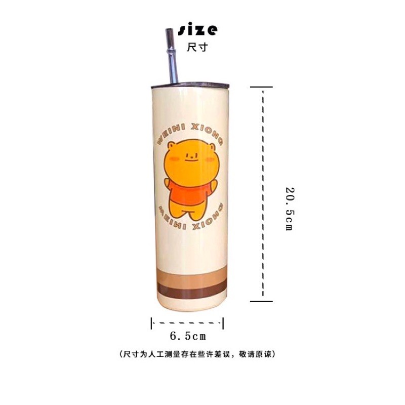Ly Giữ Nhiệt 600ML Cute