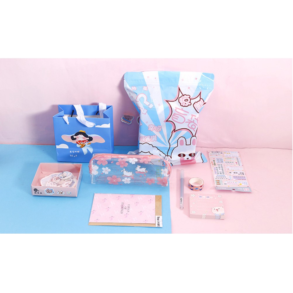 Túi Quà Tặng Bất Ngờ Thiết Kế Dễ Thương Cho Học Sinh, Túi mù dành cho các bạn học sinh