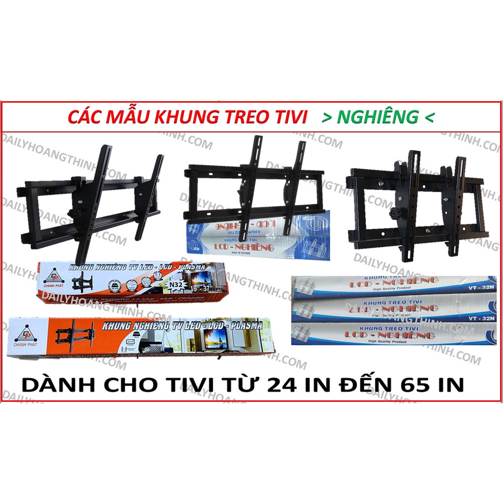 GIÁ TREO TV-KHUNG TREO TIVI NGHIÊNG 40-55 IN - GIÁ TREO TV