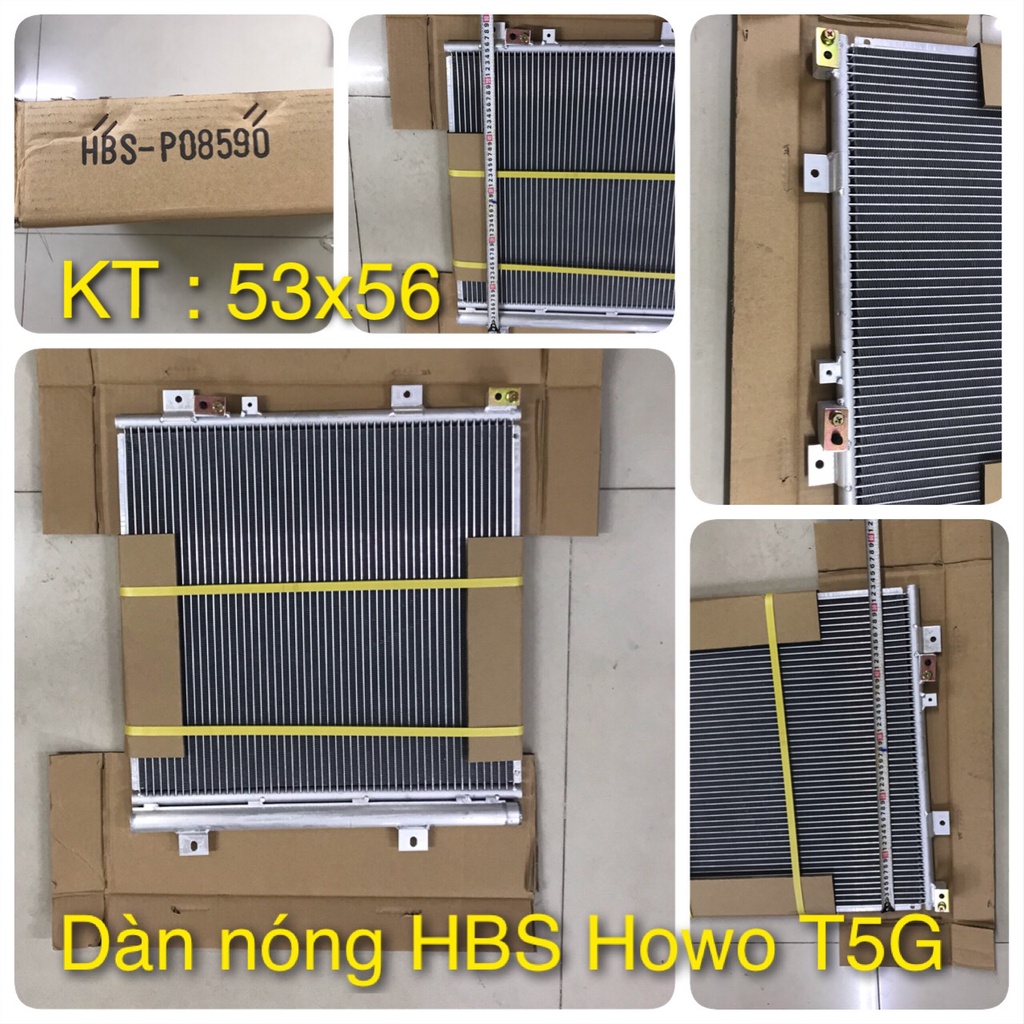 |Vattudienlanhoto| Dàn nóng HBS dòng xe tải HOWO