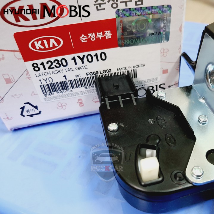 Khóa cốp hậu sau Morning, Picanto KIA, Hyundai Mobis chính hãng nhập khẩu Hàn Quốc