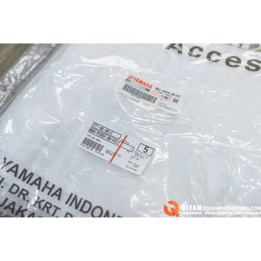 CÁNH YẾM ZIN YAMAHA R15V3 CHÍNH HÃNG