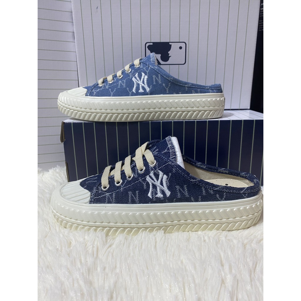 ( xả kho - thanh lý ) Giày thể thao và sneaker nữ sục đạp gót 3 màu xanh nhạt , xanh ghi và đen: | BigBuy360 - bigbuy360.vn