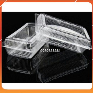  Hộp nhựa định hình c55 Set 100 cái hộp nhựa dùng 1 lần