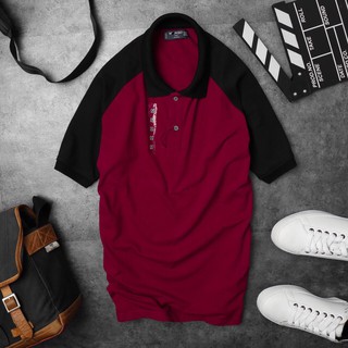 Áo polo tay raglan MNG
