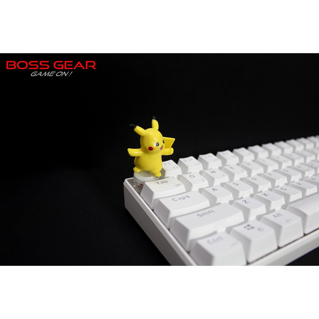 Keycap lẻ hình Pikachu cosplay siêu dễ thương( Keycap Artisan )