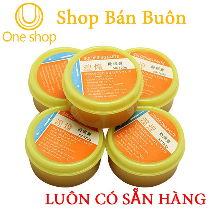 Combo 5 Hộp Mỡ Hàn Soldering Paste JYD 50/150g Loại Tốt