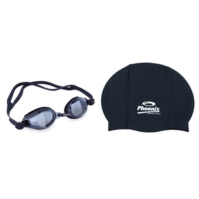 Nón bơi kèm kính