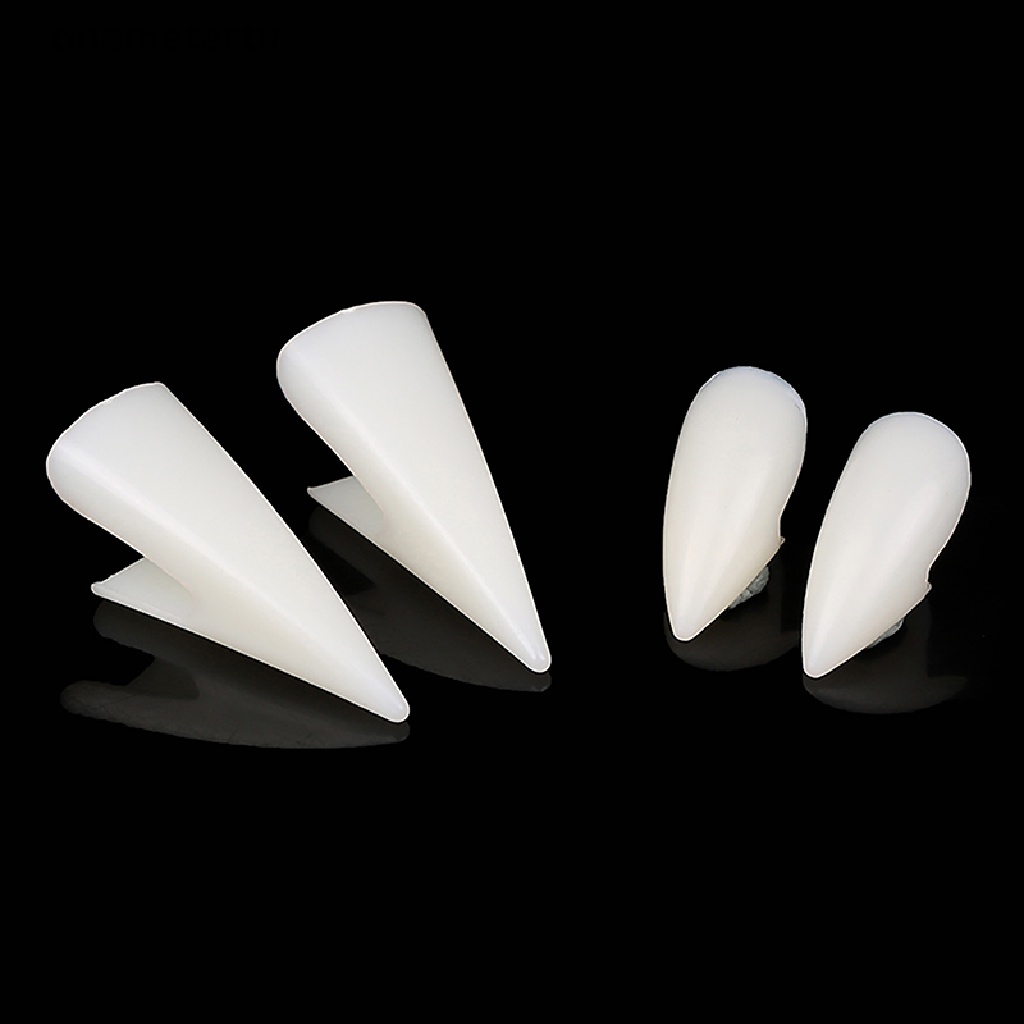Răng Nanh Ma Cà Rồng Bằng Nhựa Resin DIY Trang Trí Tiệc Halloween