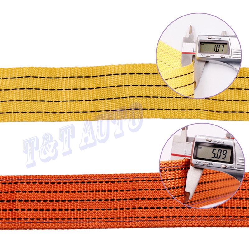 Dây cáp cứu hộ kéo xe ô tô 4m sợi siêu bền Tienich168.
