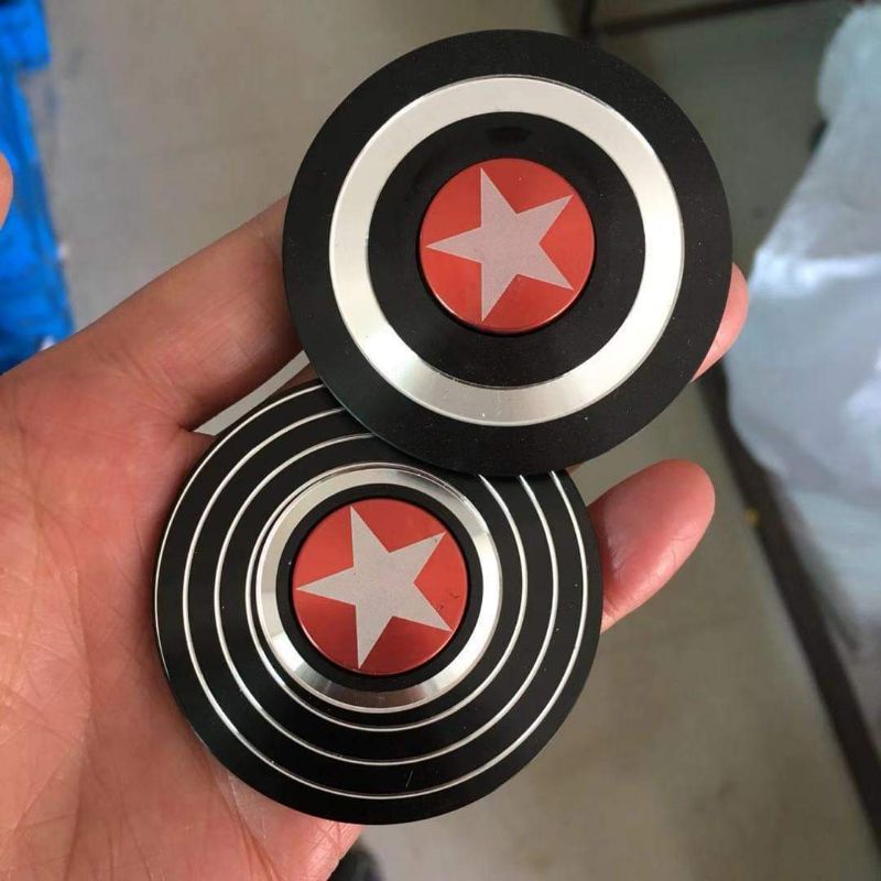 Con Quay Spinner Bạc Đạn 3 Cánh Hoa Văn, Nhôm Phay Bạc Đạn Cao Cấp (Fullbox Hộp Nhôm Alloy)