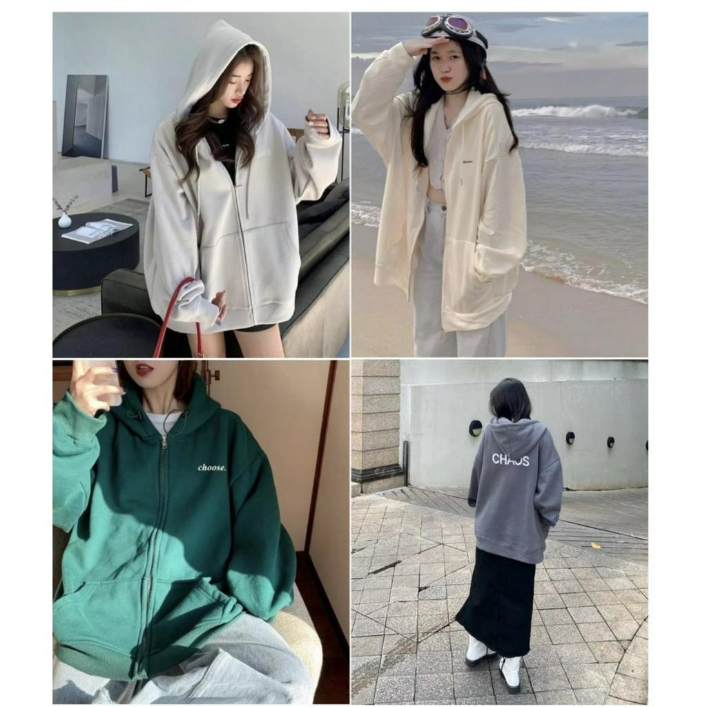 Áo KHOÁC Hoodie CHOOSE và Ulzzang Unisex
