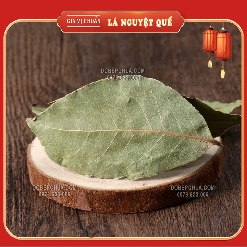 100G - LÁ NGUYỆT QUẾ, BAY LEAF THƠM MỚI LOẠI AA