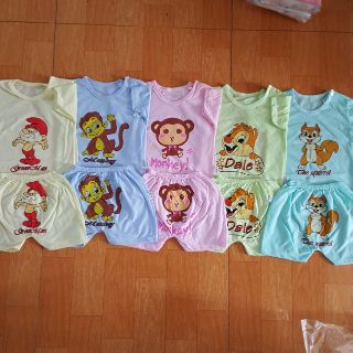 Set 5 bộ quần áo cộc tay carter cho bé, bộ cộc tay cho bé, bộ cảm xúc cho bé, quần áo cho bé, bộ quần áo cộc cho bé
