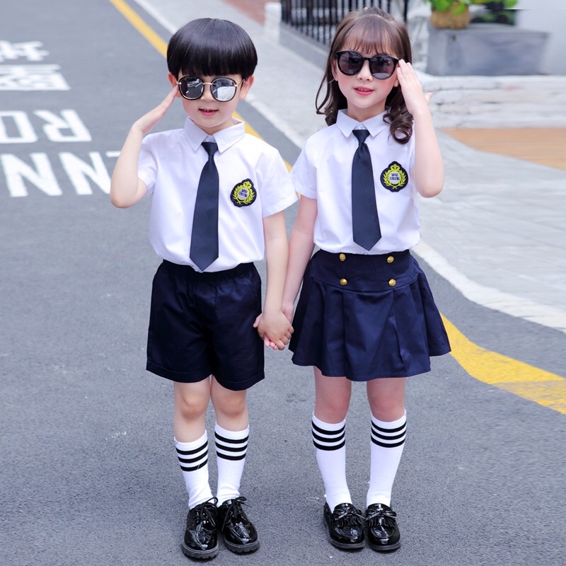 Cà vạt thắt sẵn dành cho trẻ em học sinh siêu xinh dễ thương