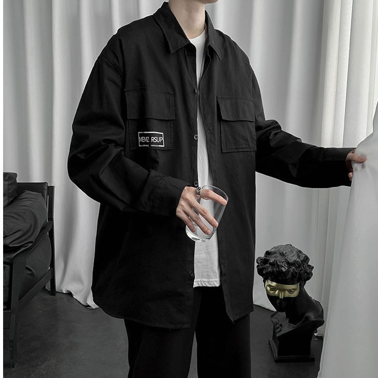 Áo Sơ Mi Dài Tay COPPER KETTLE, Kiểu Dáng Công Sở Style Hàn Quốc