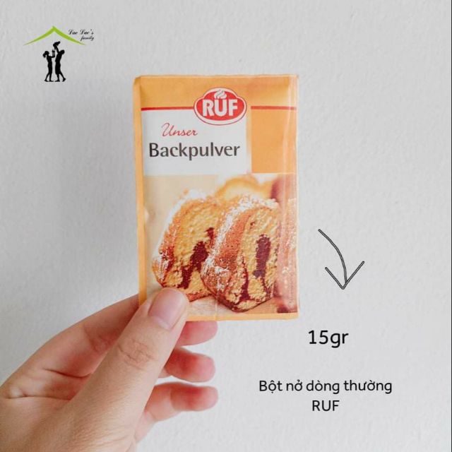 Bột nở Ruf dòng thường 15gr