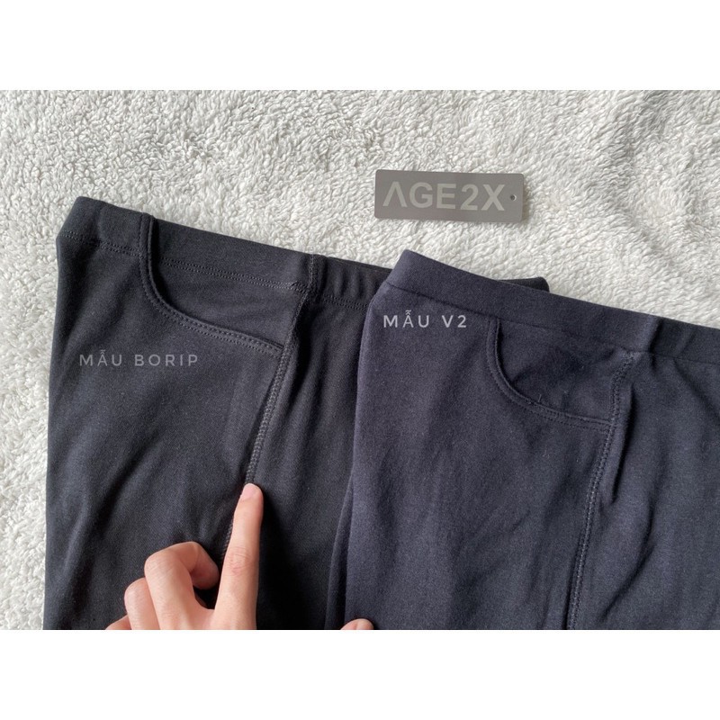 Quần biker short AGE2X vải Borib dầy dặn co giãn tốt, khô nhanh | BigBuy360 - bigbuy360.vn