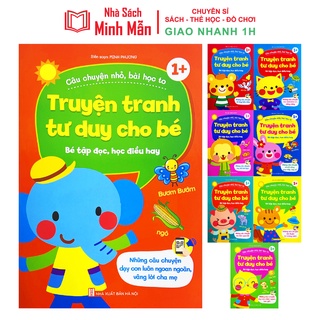 Sách - Combo Truyện Tranh Tư Duy Cho Bé - Bé Tập Đọc, Học Điều Hay (8 Cuốn)