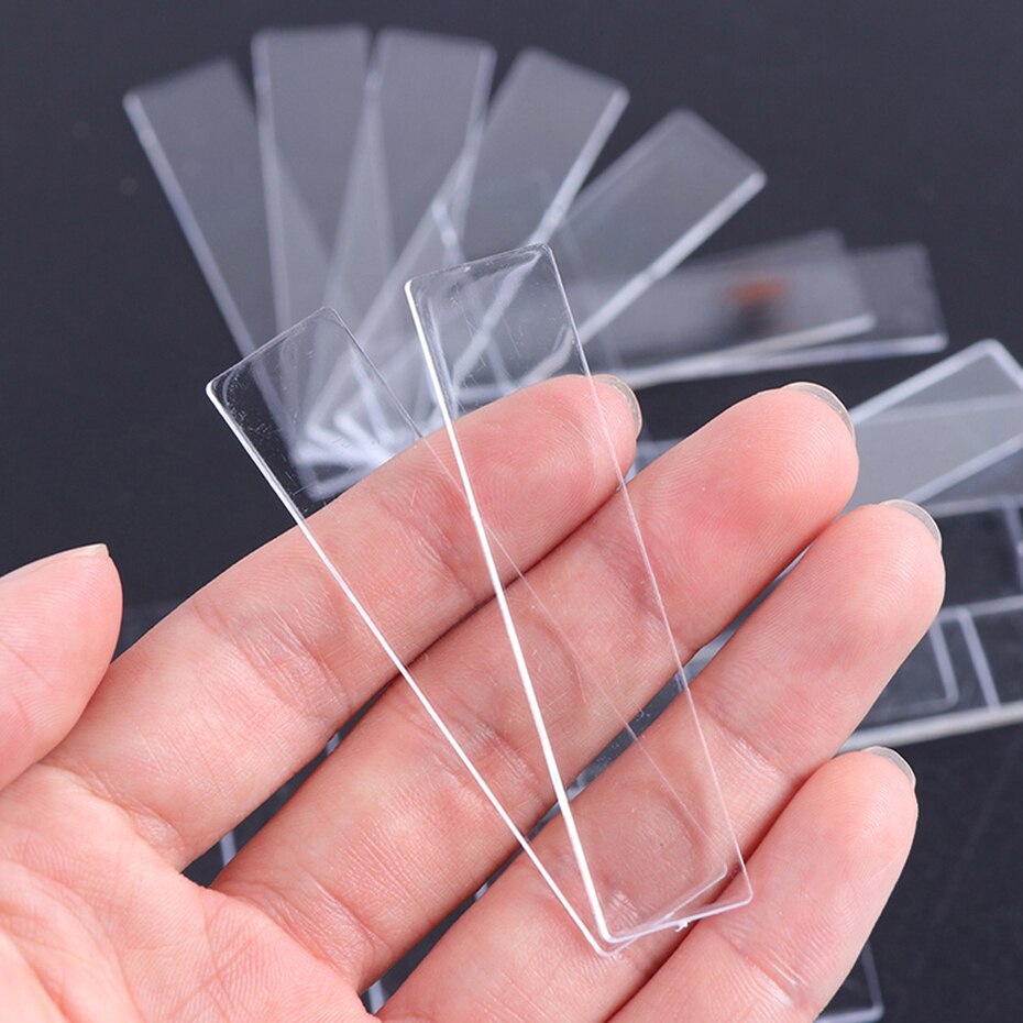 10 Thanh Mica Miếng Mica Trong Suốt Trưng Móng Tay