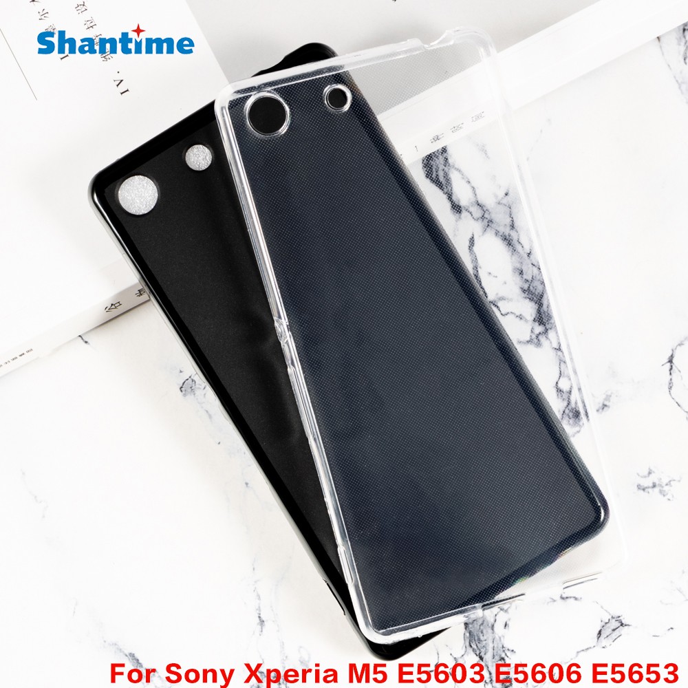 Ốp Lưng TPU Silicone DẻO Cho Sony Xperia M5 E5603 E5606 E5653