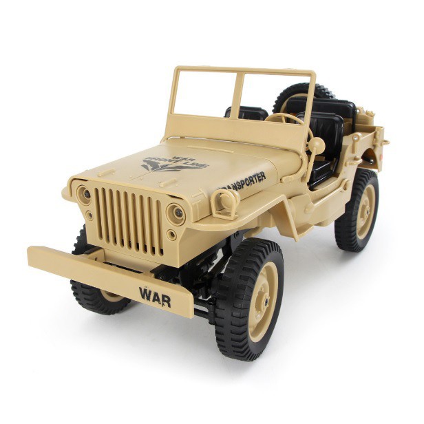 Xe jeep quân sự điều khiển JJRC Q65