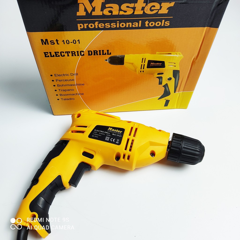 Máy Khoan Cầm Tay Master MST 10-01 - Máy Khoan 10 ly khoan gỗ, khoan tường, bắt vít