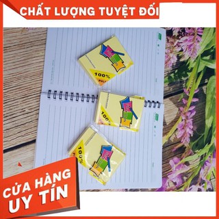Giấy ghi chú note vàng 3×2 uni – T