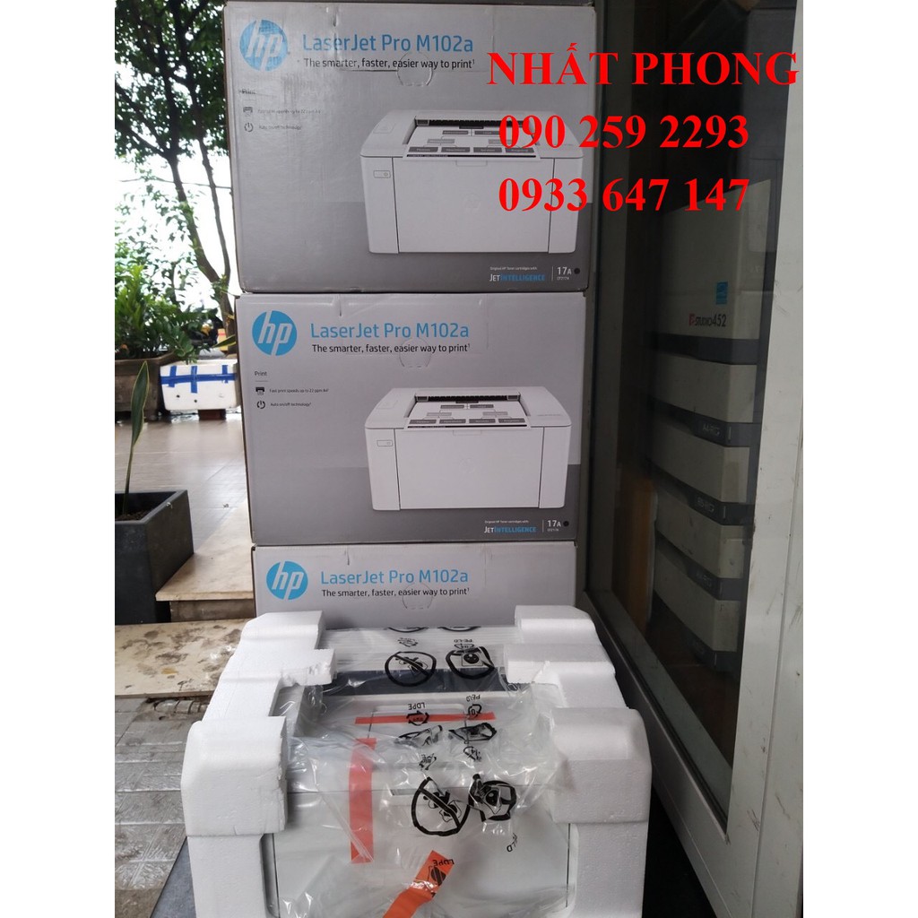 Máy in laser trắng đen HP Pro M102A