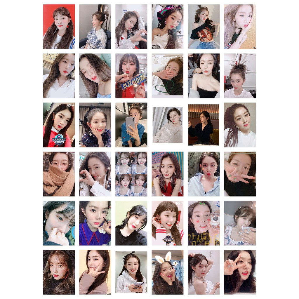 Lomo card 45 ảnh thành viên RED VELVET - IRENE selca / selfie