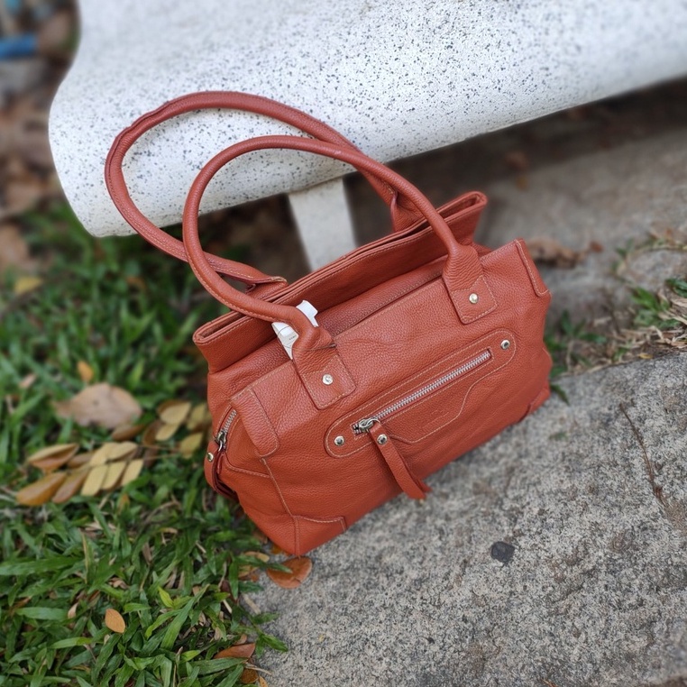 Túi xách Da thật secondhand Đồ Si Bon, TD144
