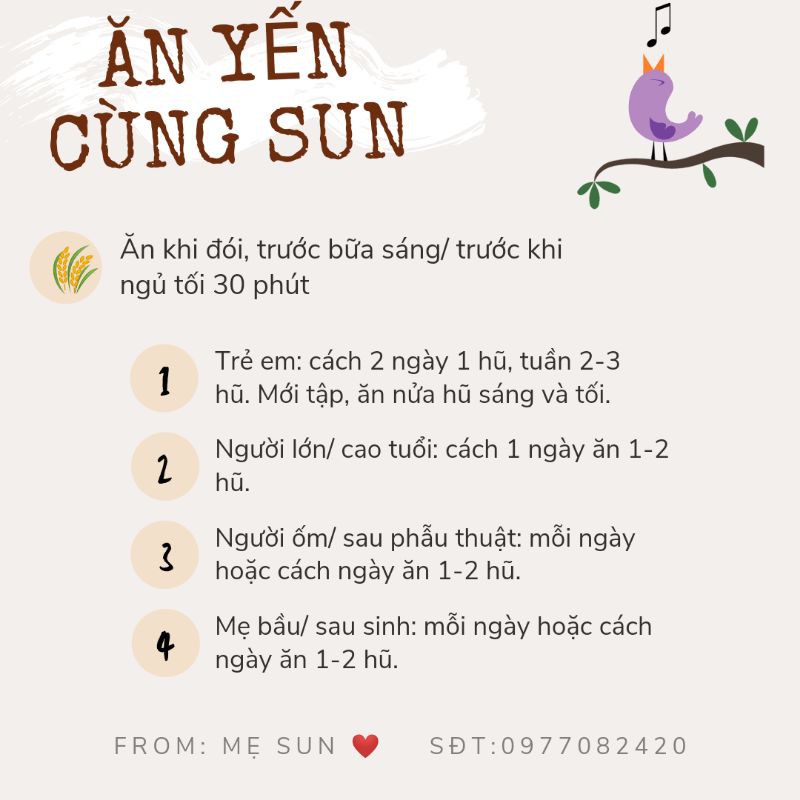 Set Quà Biếu 6 hũ Chứa 30% Tổ Yến tươi | Yến Sào Hoàng Việt