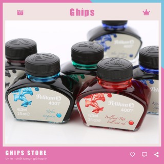 Mực Pelikan 4001, Mực Viết Máy Không Lắng Cặn Dùng Viết Bút Nét Thanh Đậm Luyện Chữ Đẹp