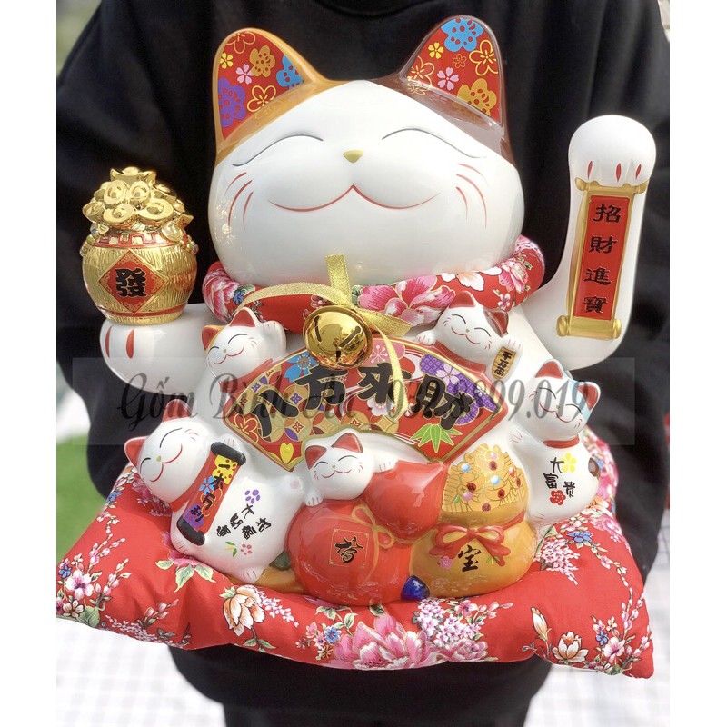 ( SIÊU HOT - MẪU MỚI) Mèo thần tài vẫy tay Thiên Kim Vạn Lượng đẹp giá rẻ nhất thị trường | BigBuy360 - bigbuy360.vn