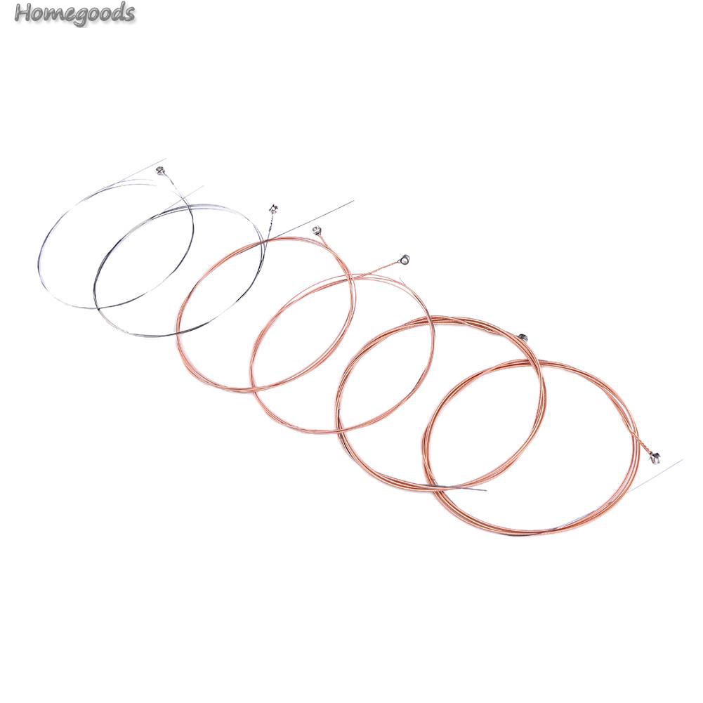 Set 6 Dây Đàn Guitar Bằng Thép