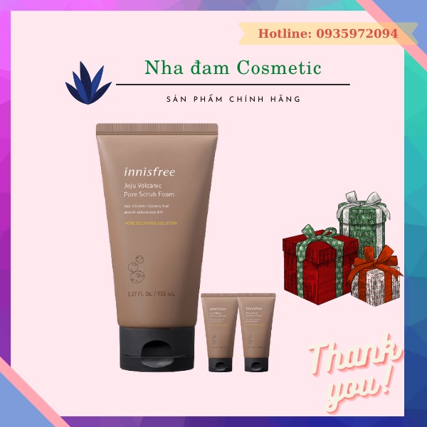 Sửa Rửa Măt Bùn Khoáng Tro Núi Lửa Innisfree