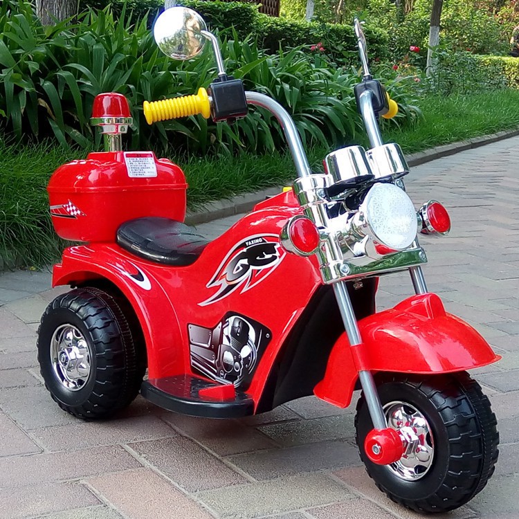 ✣✸✲Nhà máy bán hàng trực tiếp xe máy điện trẻ em ba bánh xe máy Harley xe máy cảnh sát có thể được sử dụng làm xe ô tô s
