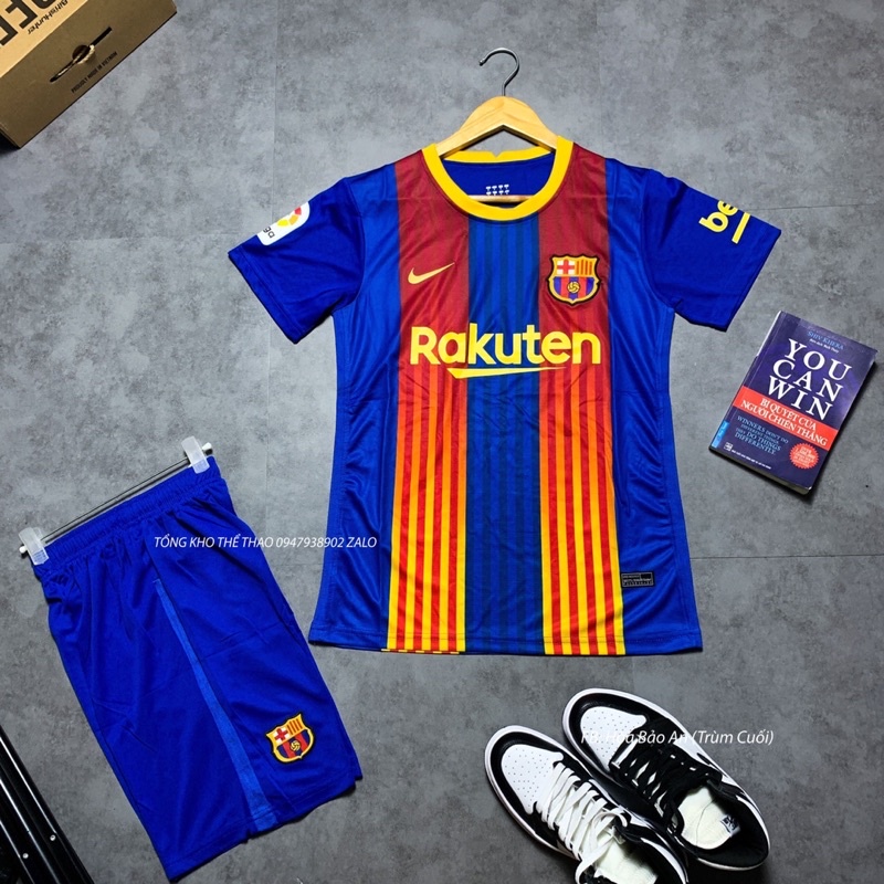 Bộ quần áo đá bóng CLB Barca 2022/2023 hàng cao cấp Thailand