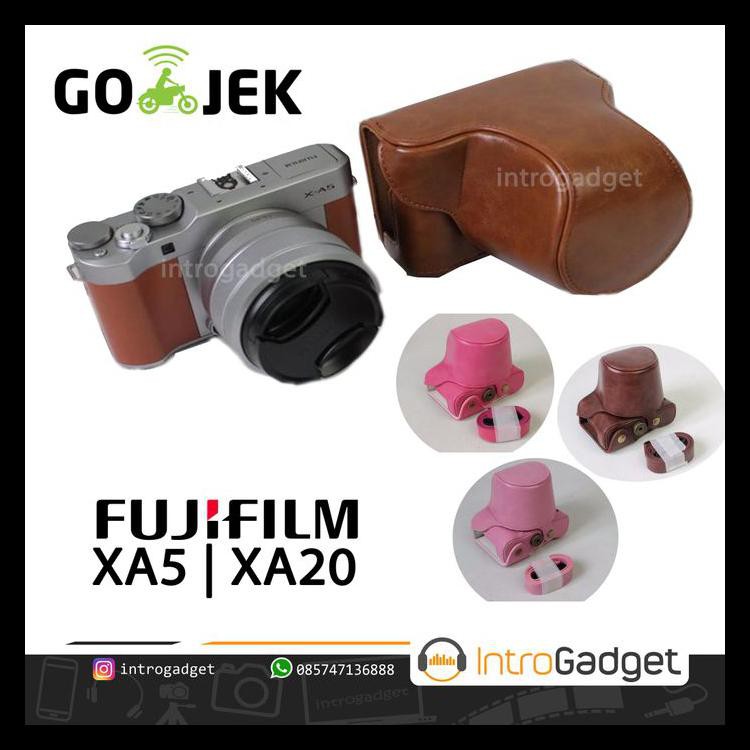 Bao Da Đựng Máy Ảnh Fujifilm Xa5 Cover Xa-5 Xa 5 Fuji - Fuchsia Code 36