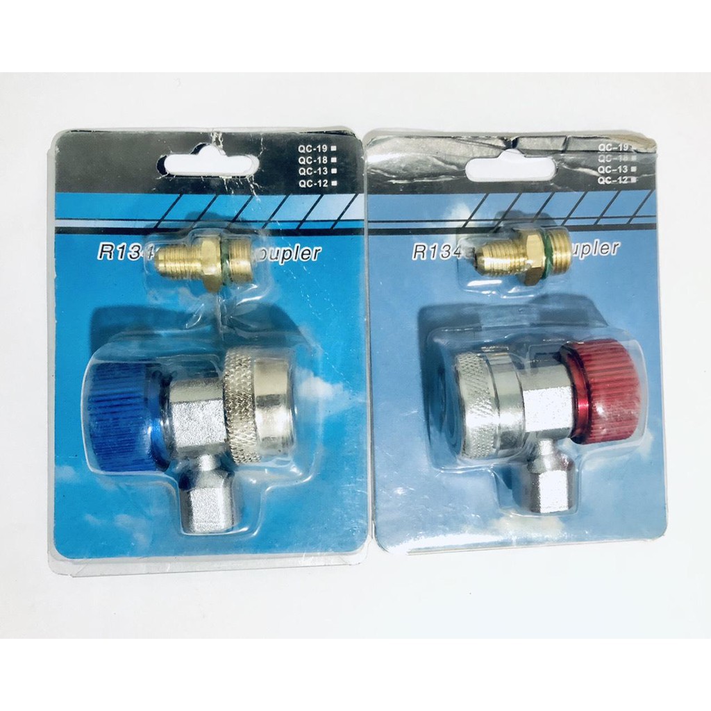 Van nạp gas ô tô có đầu nối nhanh R134 Cao áp - Hạ áp