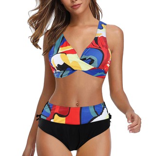Đồ Bơi Mảnh Hoạ Tiết In Có Size Lớn